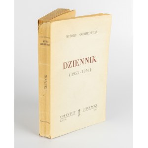 GOMBROWICZ Witold - Diary 1953-1956 [first edition Paris 1957].