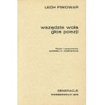 PIWOWAR Lech - Wszędzie woła głos poezji [Generacje 1975]