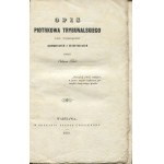 FLATT Oskar - Beschreibung von Piotrków Trybunalski pod względem historycznym i statystycznym [Erstausgabe 1850].