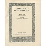 TUWIM Julian [ed.] - Cztery wieki fraszki polskiej [1957].