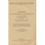SYGNARSKI Mieczysław - Lekcje języka światowego Esperanto. Pierwszy podręcznik do użytku młodzieży szkolnej [Bydgoszcz 1935].