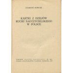 NOWICKI Zygmunt - Kartki z dziejów ruchu nauczycielskiego w Polsce [1937]