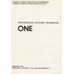 One. National Exhibition of Photography. Catalog [1967] [Hartwig, Karewicz, Natalia LL, Plewinski, Rolke].