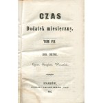 Czas. Dodatek miesięczny. Tom VII. Lipiec-sierpień-wrzesień 1857