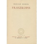 HEMAR Marian - Fraszkopis [wydanie pierwsze Londyn 1954]