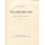 BADENI Stefan - Happy days. Urywki z pamiętnika myśliwskiego [1930] [publisher's binding signed by Piotr Grzywa].