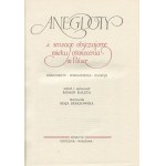 KALETA Roman [opr.] - Anegdoty i sensacje obyczajowe wieku oświecenia w Polsce. Dokumenty, wspomnienia, facecje [Erstausgabe 1958] [il. Maja Berezowska].