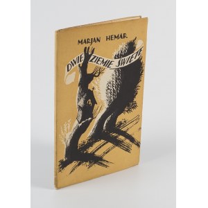 HEMAR Marian - Dwie ziemie święte [wydanie pierwsze Londyn 1942] [il. Janina Konarska] [egzemplarz z księgozbioru Wiktora Sukiennickiego]