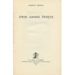 HEMAR Marian - Dwie ziemie święte [wydanie pierwsze Londyn 1942] [il. Janina Konarska] [egzemplarz z księgozbioru Wiktora Sukiennickiego]