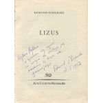 NIZIURSKI Edmund - Lizus [1959] [AUTOGRAFIE UND DEDIKATION].