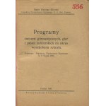 [sport] SIKORSKI Walery - Program ćwiczeń gimnastycznych, gier i pieśni żołnierskich na okres wyszkolenia rekruta [1920]