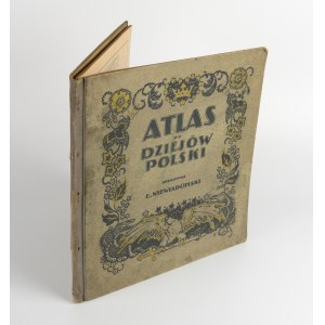 NIEWIADOMSKI Eligiusz - Atlas do dziejów Polski, zawierający czternaście mapek barwnych [1920]