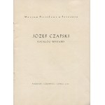 CZAPSKI Józef - Katalog wystawy [1957]