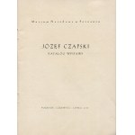 CZAPSKI Józef - Exhibition catalog [1957].
