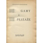MŁODOŻENIEC Stanisław - Futuro-gamy i futuro-pejzaże [Erstausgabe 1934].