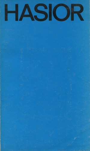 HASIOR Władysław - Katalog wystawy [1973]