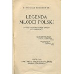 BRZOZOWSKI Stanisław - Legenda Młodej Polski. Studien über die Struktur der kulturellen Seele [Erstausgabe Lemberg 1910] [Einband].