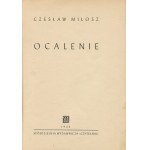 MIŁOSZ Czesław - Ocalenie [Erstausgabe 1945].