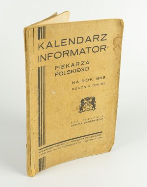 ZABĘSKI Artur [red.] - Kalendarz informator piekarza polskiego na rok 1933