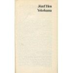 HEN Joseph - Yokohama [Erstausgabe 1974] [AUTOGRAFIE UND DEDIKATION].