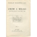 CAT-MACKIEWICZ Stanisław - Lwów i Wilno [Londyn 1942]