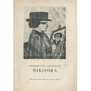 KRYNICKI Nikifor - Wystawa prac malarskich. Folder [1956]