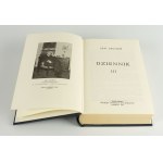 LECHOÑ Jan - Diary [set of 3 volumes] [first edition London 1967-1973].