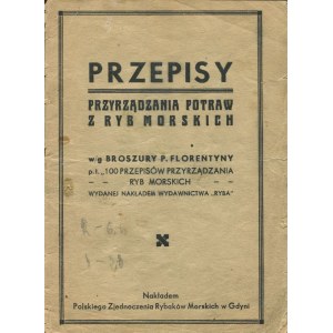 Recipes for preparing sea fish dishes [Gdynia before 1939].