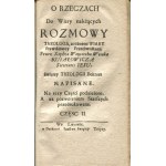 KOJAŁOWICZ-WIJUK Wojciech - O rzeczach do wiary należących rozmowy theologa, z różnemi wiary prawdziwey przeciwnikami (...) na trzy części podzielone. A za pozwoleniem starszych przedrukowane [Lwów 1780]