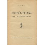 WAKAR Włodzimierz - Ludność polska. Ilość i rozprzestrzenienie [z 2 mapami] [1914]