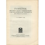 Memoirs of the Second Congress of Polish Numismatists and Medalographers in Poznan on June 3 and 4, 1929.