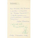 THEMERSON Stefan - Een leerstoel in fatsoen. Der Stuhl des Anstands [Erstausgabe Amsterdam 1982] [AUTOGRAFIE UND DEDIKATION].