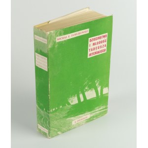 PAWLIKOWSKI Michał K. - Dzieciństwo i młodość Tadeusza Irteńskiego. A novel [first edition London 1959].