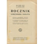 Rocznik Gebethnera i Wolffa. Kalendarz encyklopedyczno-praktyczny na rok 1913 [oprawa wydawnicza]