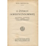 ORZESZKOWA Eliza - On Jews and the Jewish Question [1913].