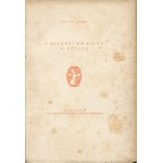 DEMBY Stefan - Über die Liebe zum Buch in Polen [1925] [unsignierter Einband von Aleksander Semkowicz] [Kopie aus der Büchersammlung von Rudolf Mękicki].