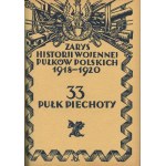 Outline of the Military History of the Polish Regiments 1918-1920 Volume II. Infantry [1928-1932] [publisher's binding].