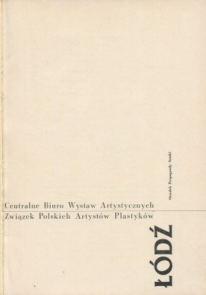 KOBRO Katarzyna, STRZEMIŃSKI Władysław - Katalog wystawy [1956-1957]
