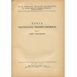 SCHILLING-SIENGALEWICZ Sergiusz - Zarys toksykologii sądowo-lekarskiej [eine Reihe von 2 Bänden] [Vilnius 1933-1935].