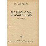 DYLKOWSKI Władysław, GOŁĘBIEWSKI Tadeusz - Technologia browarnictwa [komplet 2 tomów] [1963]