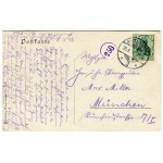 [Postcard] ŚWINOUJŚCIE. Swinemünde. Strand u. Kurhaus (Beach and Spa House) [1917].
