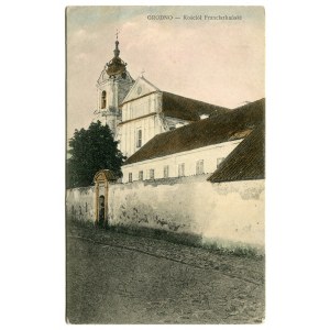 [Postkarte] GRODNO. Franziskanerkirche [1925].