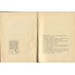 HULEWICZ Witold (a.k.a. Olwid) - Flame in the hand [first edition Zdrój 1921] [AUTOGRAPH].