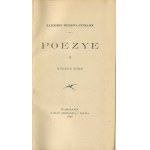 PRZERWA-TETMAJER Kazimierz - Poezye [vollständige 4 Bände] [1900-1902] [Verlagseinband]