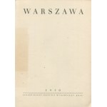 Warschau. Fotoalbum aus den 1940er Jahren [1950] [Einband von Jan Marcin Szancer].