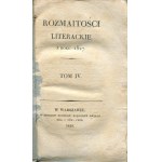 Literarische Varietäten von 1825-1828 [Verlagsset mit 5 Bänden].