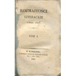 Literarische Varietäten von 1825-1828 [Verlagsset mit 5 Bänden].