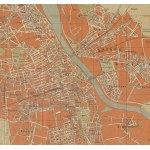 Plan der Hauptstadt Warschau [1950].