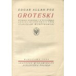 POE Edgar Allan - Groteski [wydanie pierwsze 1924] [okł. Antoni Procajłowicz]