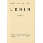 GRUBIŃSKI Wacław - Lenin. Eine Komödie [London 1949] [AUTOGRAPH].